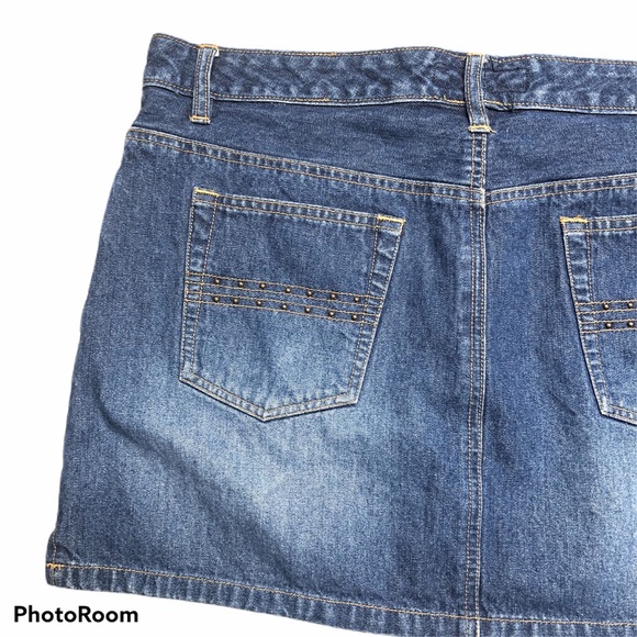 Aeropostale Denim Mini Skirt - Picture 5 of 8